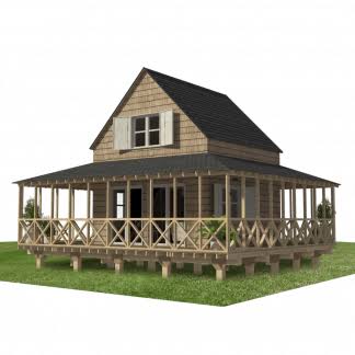 2 Bedroom Shed House Plans
