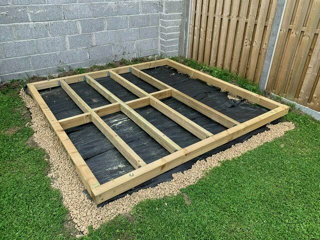 How to Build A Shed Floor Base